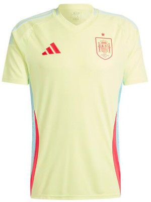 Spain maglia da trasferta uniforme da calcio seconda maglia da calcio sportswear da uomo per la Coppa Euro 2024